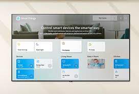 samsung smart tv in the smartthings app
