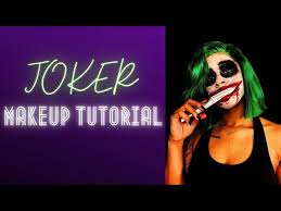 joker makeup tutorial w chelsea smile