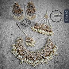 stani necklace set pearl necklace