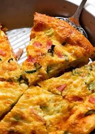 crustless quiche ham and cheese