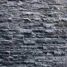 Rectangle Monsoon Black Stone Wall