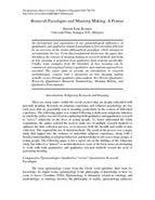 Research Paper Topic Ideas Qualitative 