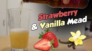 strawberry vanilla mead