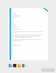 114 Free Resignation Letter Templates Download Ready Made