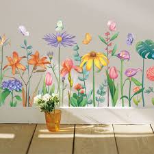 Flower Wall Decals For Girls Room