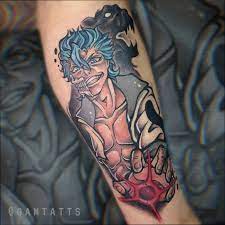 Tattoo uploaded by Michelle Arrué • Grimmjow Jaegerjaquez from Bleach 🔥 •  Tattoodo