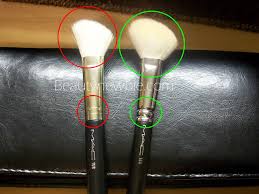 how to spot fake mac brushes on ebay