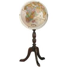 floor antique replogle globes