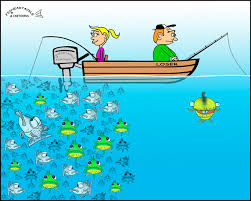 Fish head Fishing Cartoons