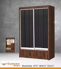 From the above matching words you can increase your vocabulary and also find english and urdu meanings of different words matching your search criteria. Eureka Design 1699 3 5ft Sliding Door Wardrobe Almari Baju 3 5kaki Deliver Installation Within Klang Valley Lazada