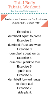 total body tabata workout only