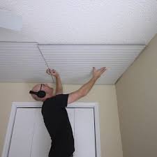 how to install beadboard ceiling panels