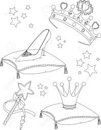 Most of our users return to us. Beautiful Princess Collectibles Coloring Page Royalty Free Cliparts Vectors And Stock Illustration Image 9078421
