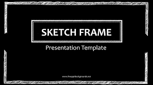 sketch frame powerpoint templates