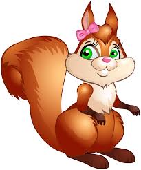 Squirrel Cartoon Transparent PNG Clip Art Image | Gallery Yopriceville -  High-Quality Images and Transparent PNG Free Clipart