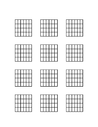 Seven String Guitar Chord Diagrams Staffpaper Net