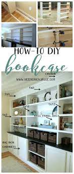 Diy Bookcase Tutorial Diy Built In