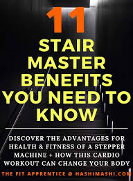 stairmaster benefits for fitness