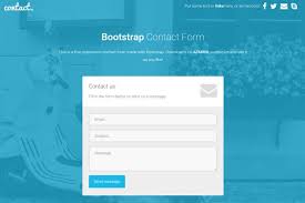 Bootstrap Contact Form 1 Free Responsive Templates