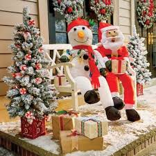 snowman outdoor decorations