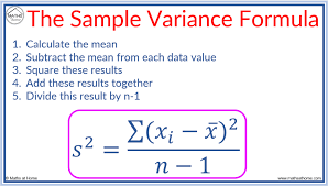 how to calculate variance mathsathome com