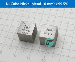 metal nickel ni cube 10 mm periodic