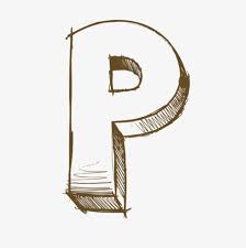 Hand Painted Letters P Hand P Letter Png Image And Clipart For