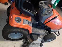 These riding lawn mowers have a zero turning radius which means that both front and rear wheels turn simultaneously and allow for tight rotation in any given area. Husqvarna 48 In Gth2548 Riding Mower For Sale Ronmowers Mowers For Sale Riding Mowers For Sale Riding Mower