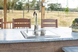 outdoor kitchen sink 7 considerations