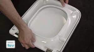 install soft close toilet seat roca