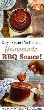 vegan bbq sauce no ketchup no