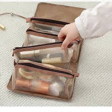 4 in 1 hanging toiletry bag foldable