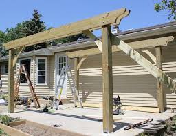 How To Build A Pergola In Two Days On A