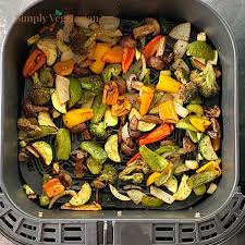air fryer roasted vegetables recipe