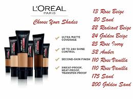 l oreal infallible 24h matte cover