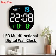 Multifunctional Digital Wall Clock