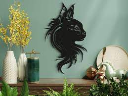 Cat Wooden Wall Art Cat Themed Gifts