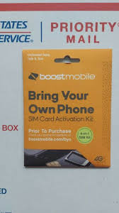 $5 off bring your own phone sim card activation kit. Boost Mobile 4 In 1 Sim Kit For Sale Online Ebay