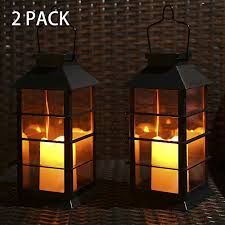 Floating solar pool lights garden pond hanging lamp color changing waterproof. Tomshine Led Solar Lantern Outdoor Hanging Solar Lights Waterproof Candle Light For Patio Courtyard Garden Decorative 2 Pack Buy Online In Bahamas At Bahamas Desertcart Com Productid 183022810
