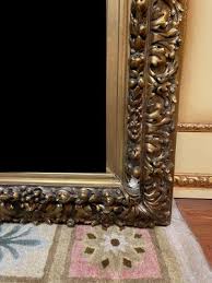 Large Antique Wall Mirror 1860s For