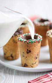 Homemade Milk And Cookie Shots