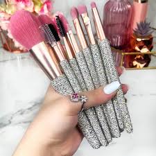 lemonade crystal deluxe make up brush