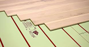 flooring compatible with radiant panels