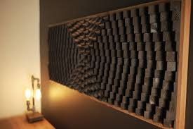 Acoustic Panel Black Sound Diffuser