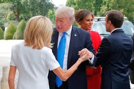 Brigitte macron told elle the macrons are also currently under scrutiny, as they are experiencing resistance to emmanuel macron's push to formalize his wife's role as first lady. Who Is Emmanuel Macron S Wife Brigitte Trogneux And How Did They Meet