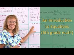 Equations 6th Grade Math