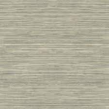 Grey Vinyl Faux Grasscloth Wallpaper