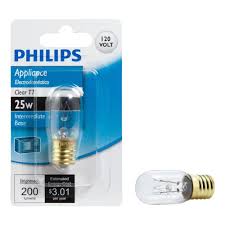 Philips 25 Watt T7 Microwave Incandescent Light Bulb