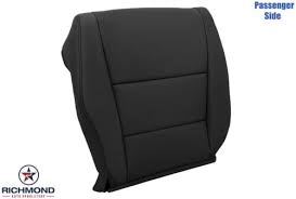 Bottom Leather Seat Cover Black Perf