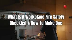 workplace fire safety checklist